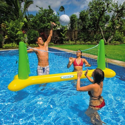 Intex Swimming Pool Volleyball Game, Inflatable Floating ...