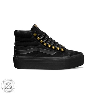 vans platform borchie