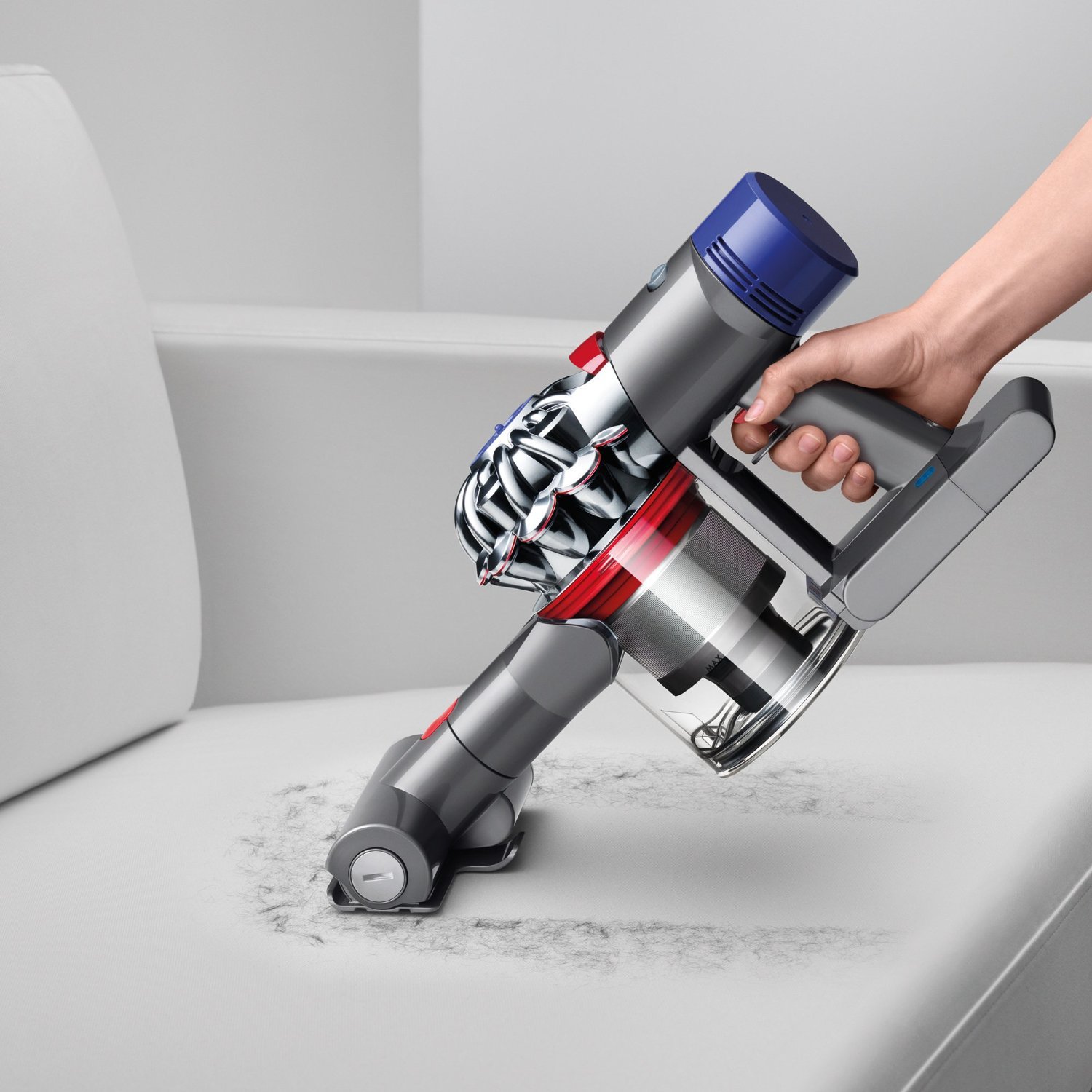 Image result for Dyson V8 Absolute Bagless Cordless 2-In-1 Handheld/Stick Vacuum