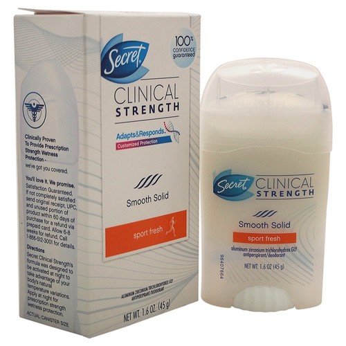Secret Clinical Strength Smooth Solid Women's Antiperspirant & Deodorant