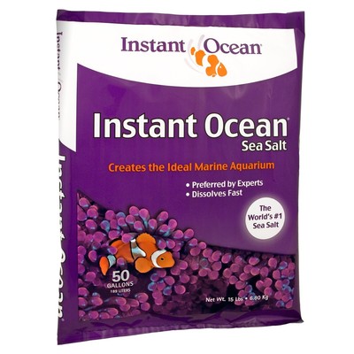 Instant Ocean Sea Salt, 50-Gallon, Marine Aquarium ...