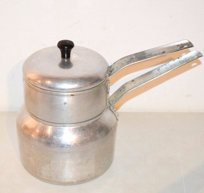 select Aluminum Double Boiler Sauce Pot 1 1/2 qt Wearever Large