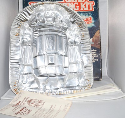 Wilton Star Wars R2D2 Heavy Aluminum Foil Cake Pan Vintage Decorating