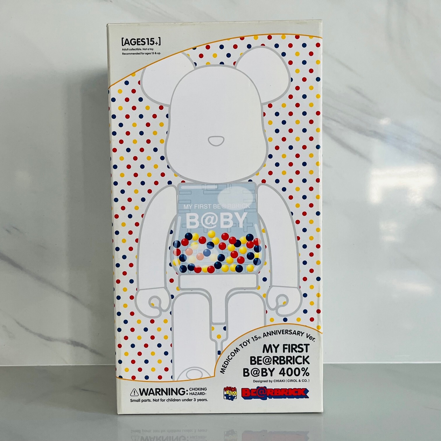 その他 MEDICOM TOY - BE@RBRICK XLARGE LITTLE WHITE 400