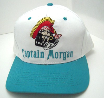 Captain Morgan Original Spiced Rum Adjustible Baseball Cap NWOT