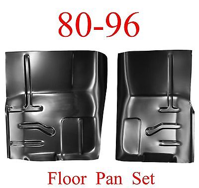 80 96 Floor Pan Set, Ford Truck & Bronco, Rust Repair Panel, F150, F250, F350