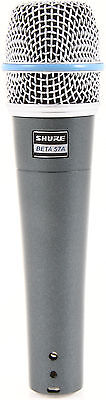 New Shure BETA 57A Instrument Vocal Mic Authorised Dealer Best Deal on (Best Wireless Vocal Mic)