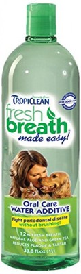 Tropiclean Fresh Breath Plaque Remover Pet Water ...