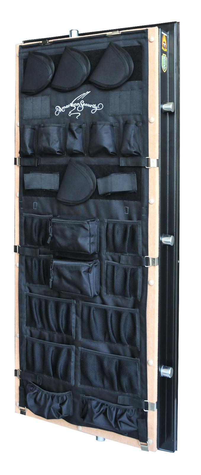 American Security Gun Safe Vault Door Panel Organizer Pistol Kit Model