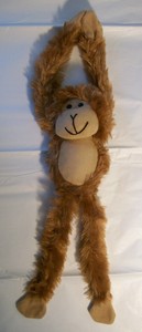 Plush Hanging Monkey | eBay