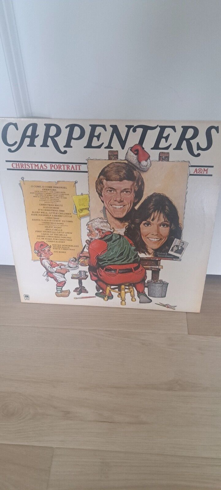Carpenters Christmas Portrait 1978 A&M Records SP-4726 Vinyl Record
