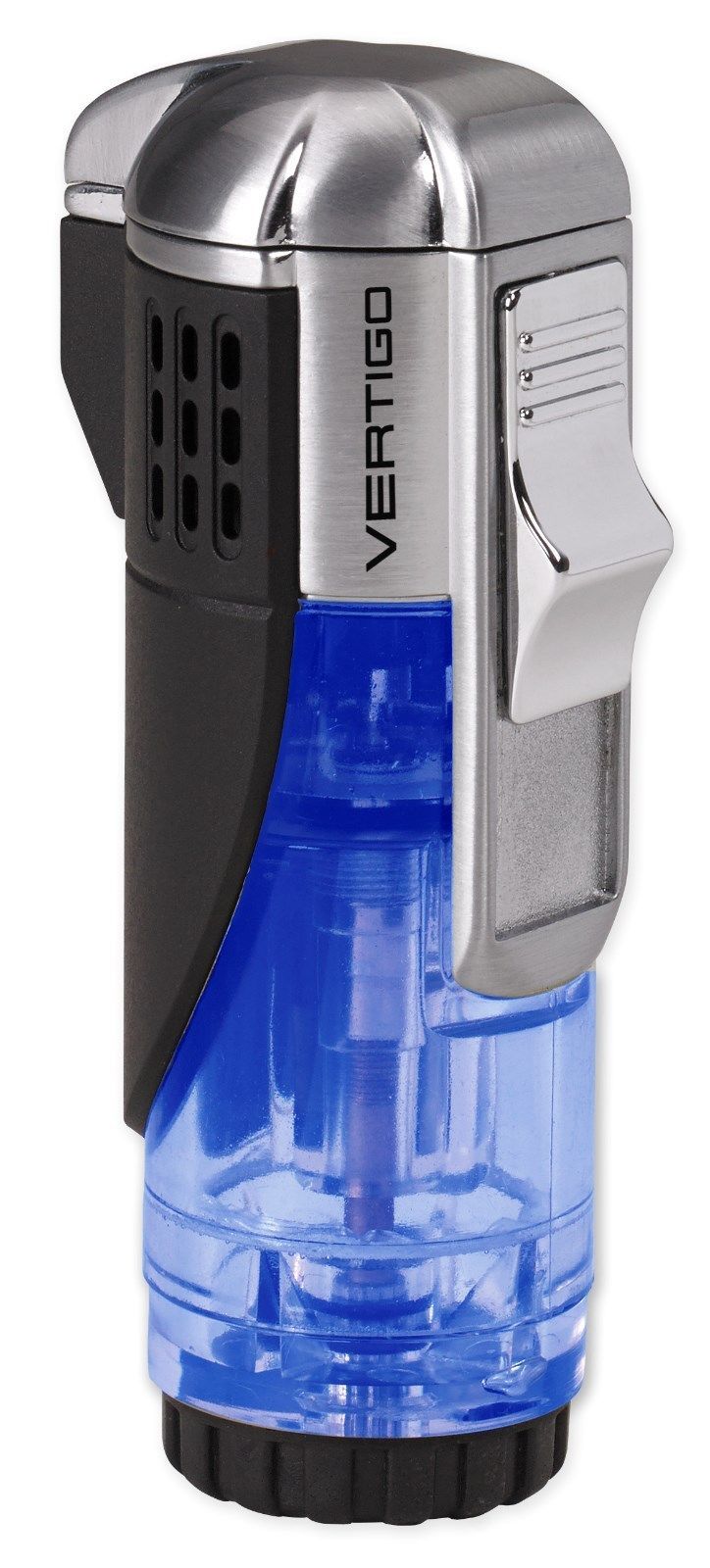 UPC 894236012445 product image for Vertigo By Lotus - Radar Triple Torch Cigar Lighter-sky Blue | upcitemdb.com