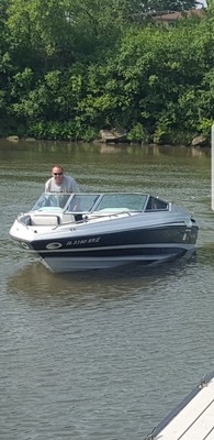 1993 mariah shabah 212 boat and trailer