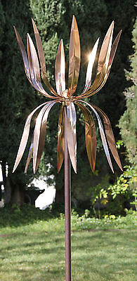 Stanwood Wind Sculpture Kinetic Copper Dual Spinner ...