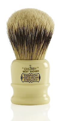 Simpsons Chubby Best Badger Shaving Brush -