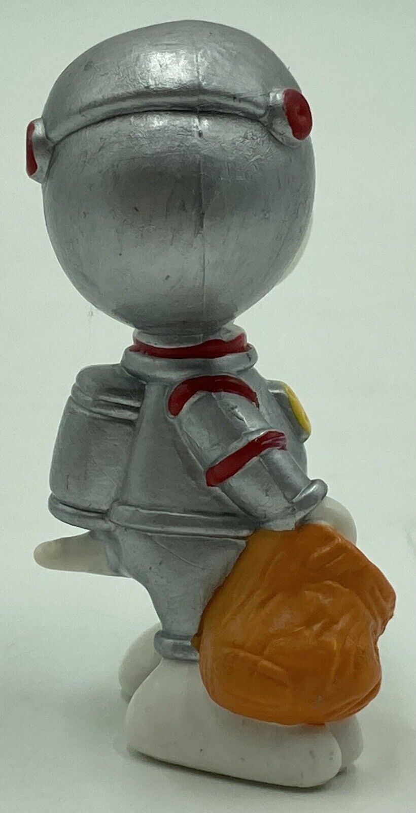 Vintage Snoopy Astronaut Black Moon Rock PVC Figure Cake Topper Peanuts Space