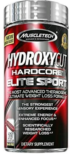 UPC 631656607703 product image for Muscletech Hydroxycut Hardcore Elite Sport 70 Capsules | upcitemdb.com