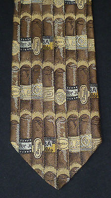 HTF Robert Talbott Best of Class Cigars Silk Tie, MI