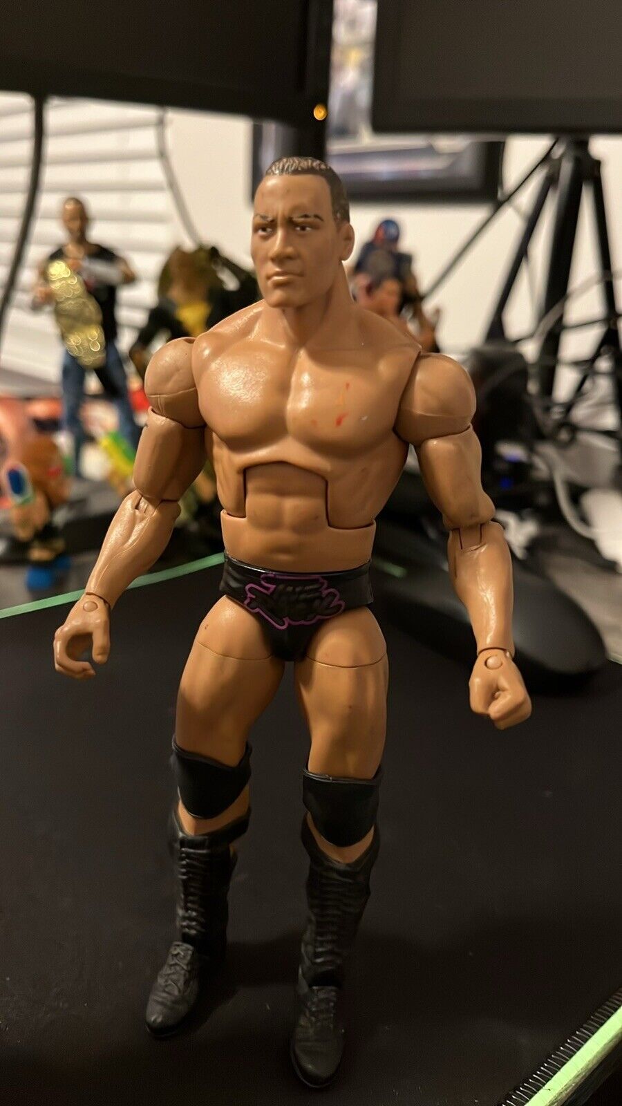 Wrestling Figure And Accessories Lot