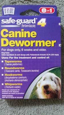 Safe-Guard 4 Canine Dewormer 8 in 1 ...