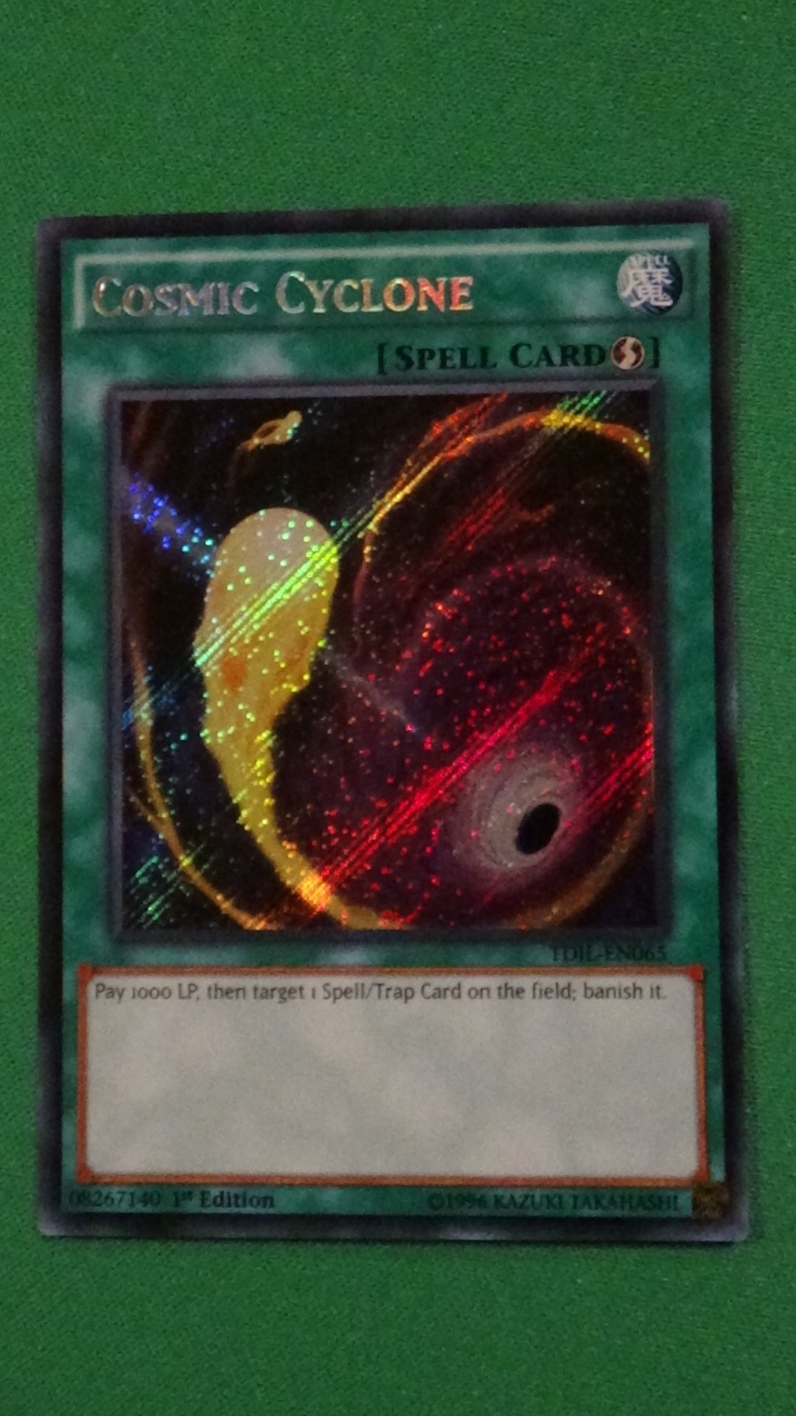 tdil 1x cosmic cyclone (near mint, 1st