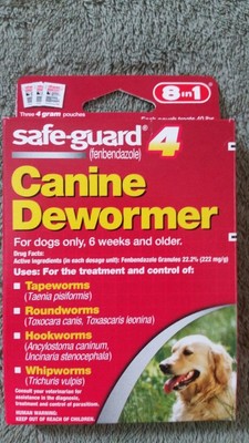 Safe-Guard Canine Dewormer - New In Box ...