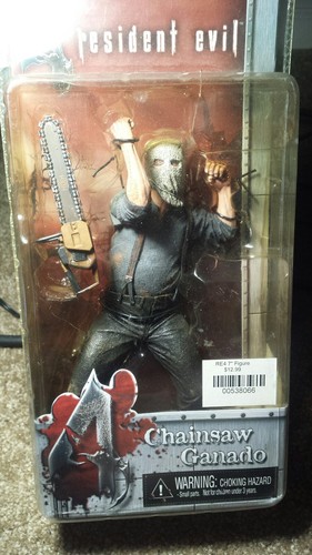 NECA Resident Evil 4 Series 1 Chainsaw Ganado Action Figure NECA Resident Evil 4 Series 1 Chainsaw Ganado Action Figure