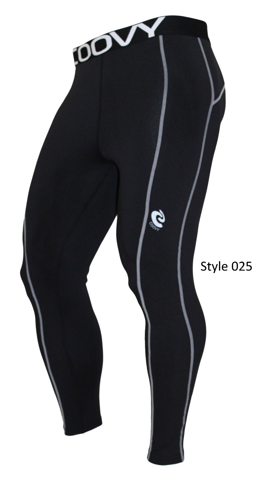 Type & Color:025 Midweight Black Long Tights:Mens COOVY Compression Under Base Layer Sports Armour Short Tights Running pants