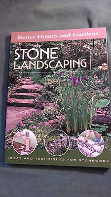Stone Landscaping : Ideas and Techniques for Stonework 3 by Better Homes (Best Rock For Landscaping)