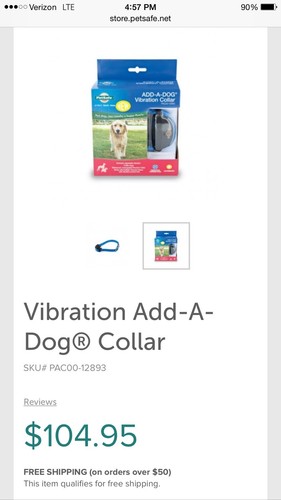 Petsafe Vibration Trainer VT-1 Add A Dog ...