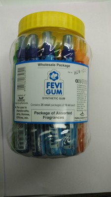 Fevi Gum 25 tubes of 18 ml each Synthetic Gum Glue