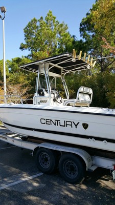 1999 Century 2300 Center Console Fishing Boat W/2003 ...