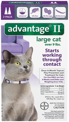 Advantage II Topical Flea Prevention & Treatment ...