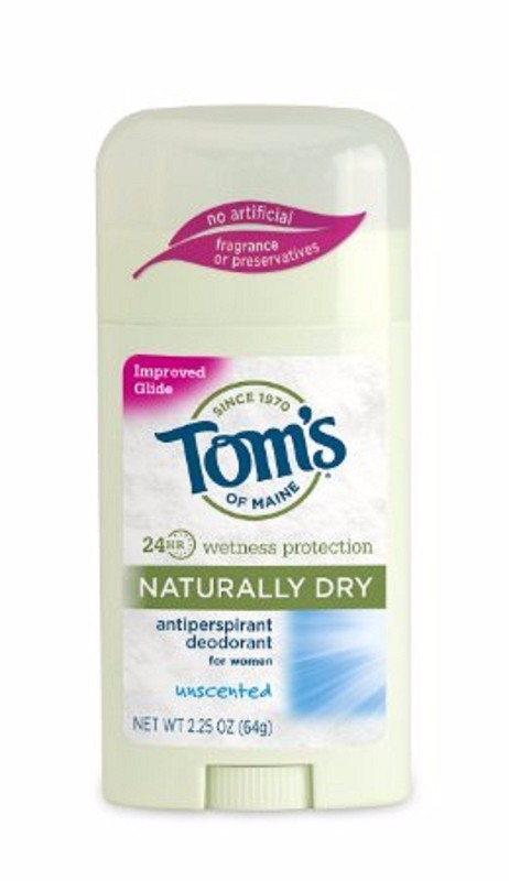 1 Tom's Of Maine Women's Antiperspirant Deodorant Unscented EXP June 17