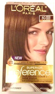 Medium Golden Brown Hair Dye