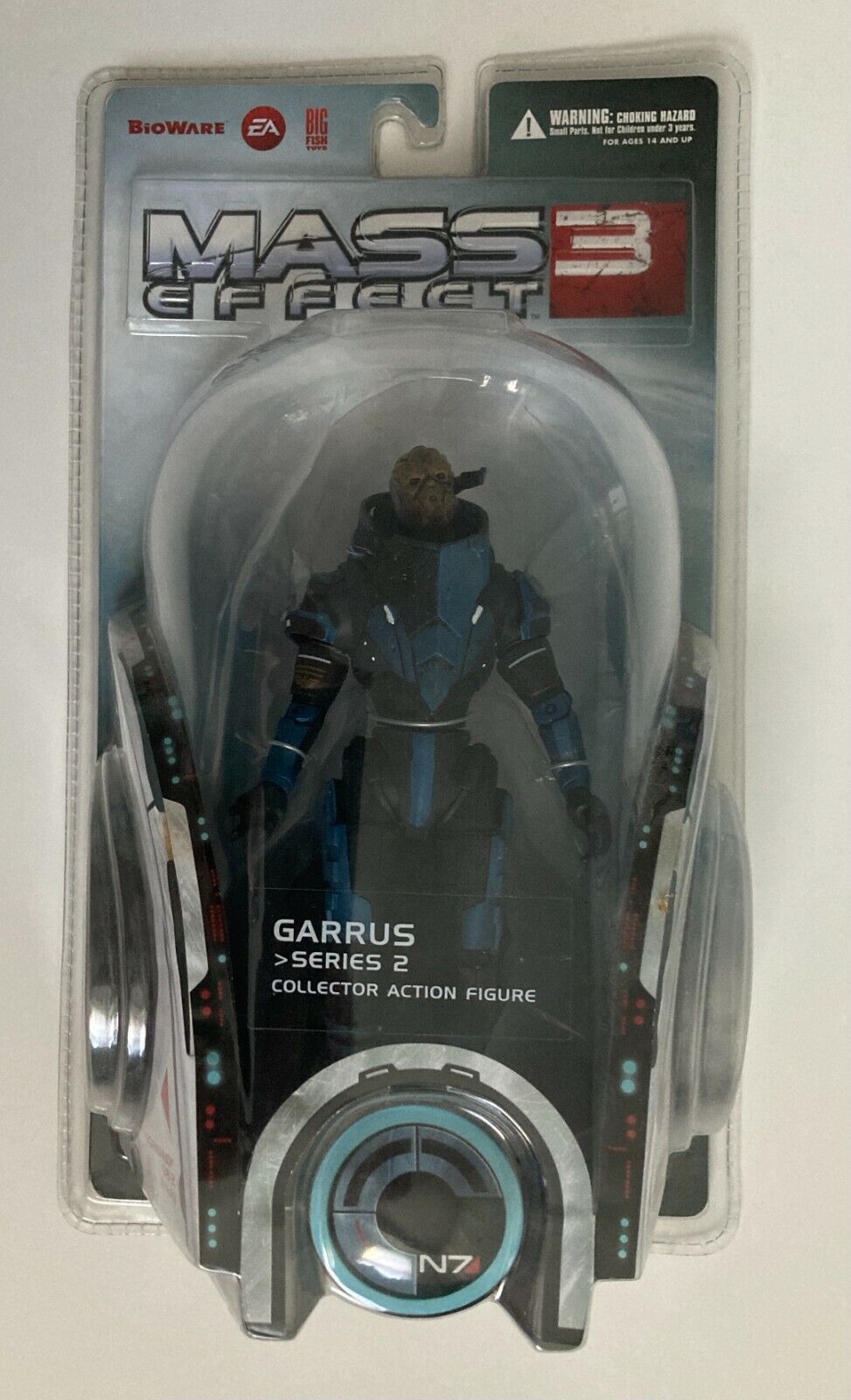 *NEW* Big Fish Toys EA Mass Effect 3 Series 2 Garrus Vakarian 7quot; Action Figure