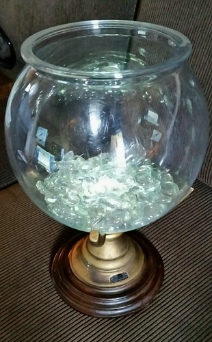 Betta Aquarium Bowl & Stand w/ LED ...