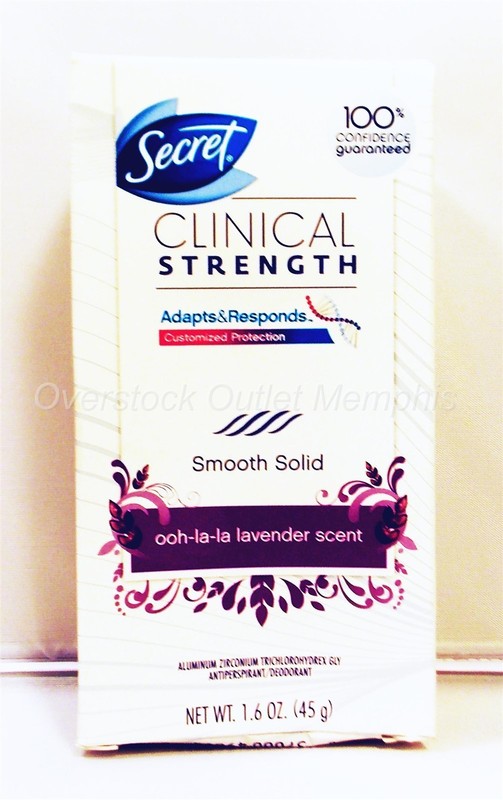 Secret Clinical Strength Smooth Solid Antiperspirant Deodorant Lavender