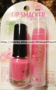 SMACKER-BRIGHTS-2pc-Set-FUNNEL-CAKE-Lip-Balm-Scented-Nail-Polish ...