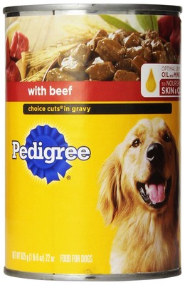 PEDIGREE CHOICE CUTS in Gravy Canned Dog ...