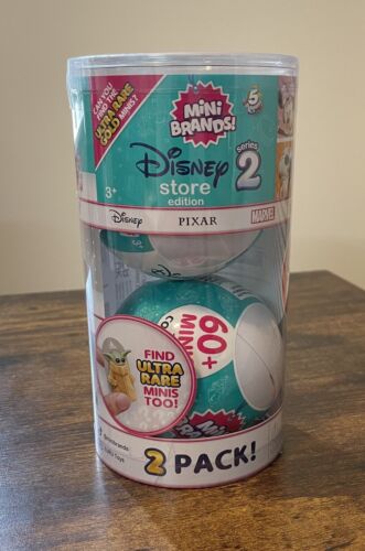 Zuru Mini Brands Disney Store Edition~Series 2~Two Balls In Package~New In Box!!