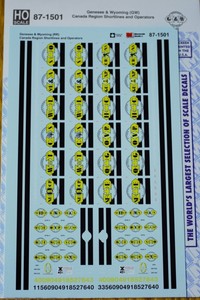Microscale-Decal-HO-87-1501-Genesee-Wyoming-GW-Canada-Region 