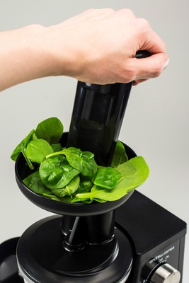 Andrew James Masticating Slow Juicer Cold Press Fruit ...