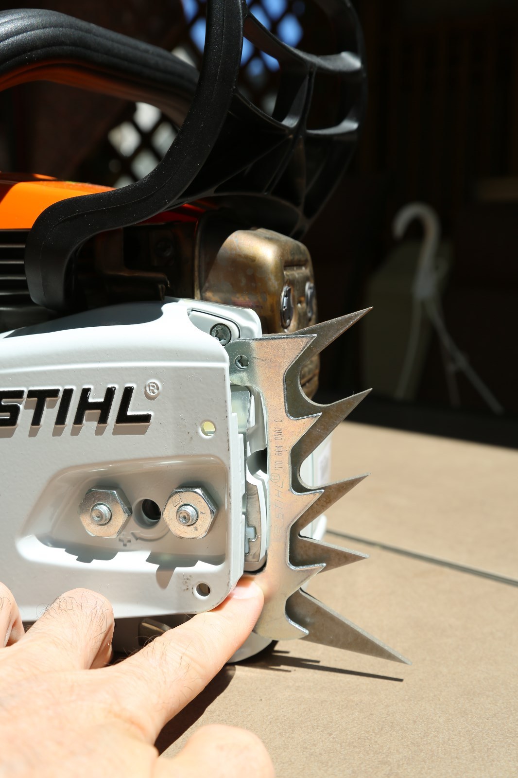 PILTZ Chainsaw Felling Dogs Fits Stihl MS260 MS261 thru MS390 Improved