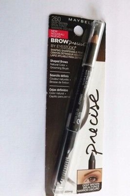 UPC 041554429633 product image for Maybelline Brow Precise Shaping Pencil & Grooming Brush, 260 Deep Brown | upcitemdb.com