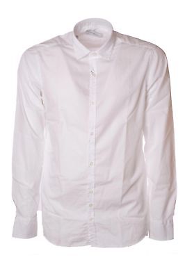 Pre-owned Aglini - Shirts-shirt - Man - White - 4331410c184202