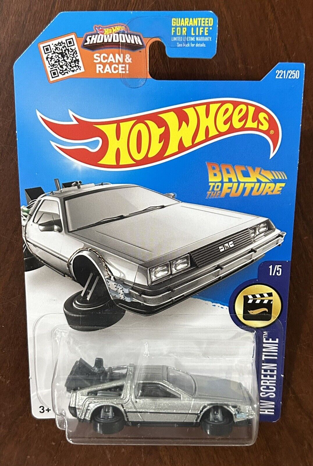 Hot Wheels Back To The Future TIME MACHINE HOVER MODE DELOREAN - Lot 4