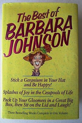 THE BEST OF BARBARA JOHNSON- 3 BOOKS IN 1 VOLUME- HCDJ 1996- INSPIRATIONAL (The Best Of Barbara Johnson)