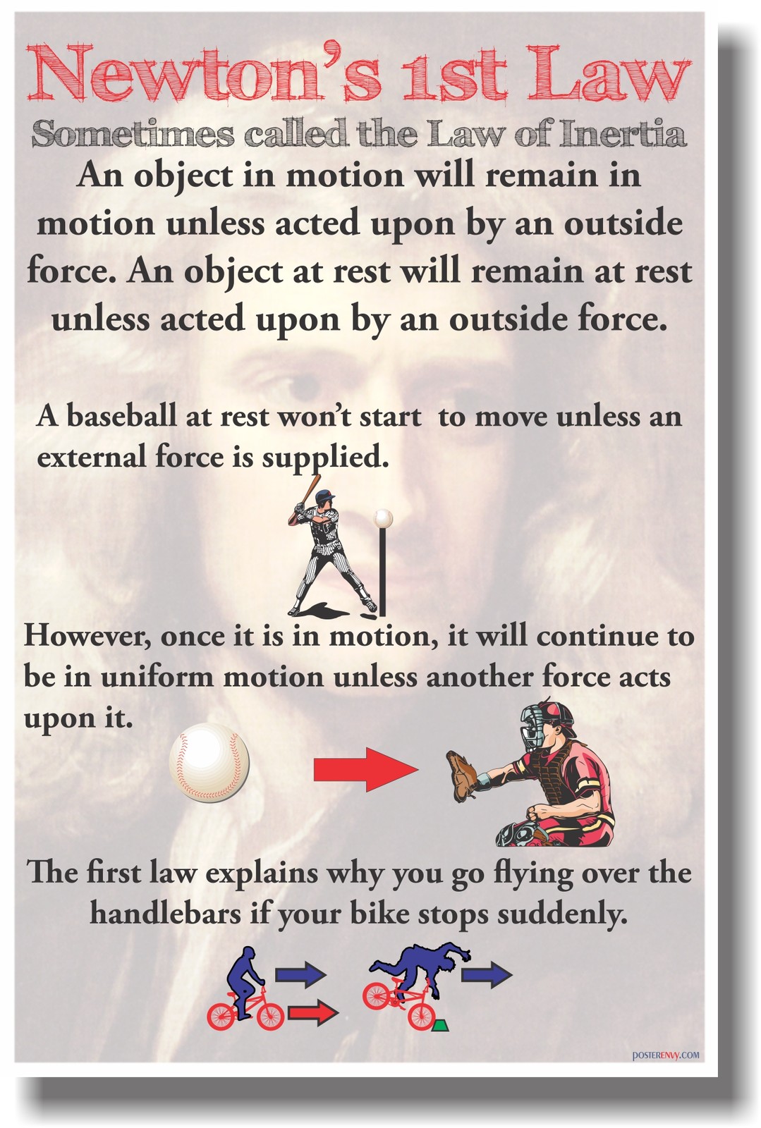 newton-s-1st-law-new-classroom-physics-science-poster-ebay