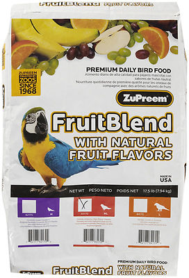 ZuPreem Bird/Parrot Food FruitBlend Fruit Blend 35 ...